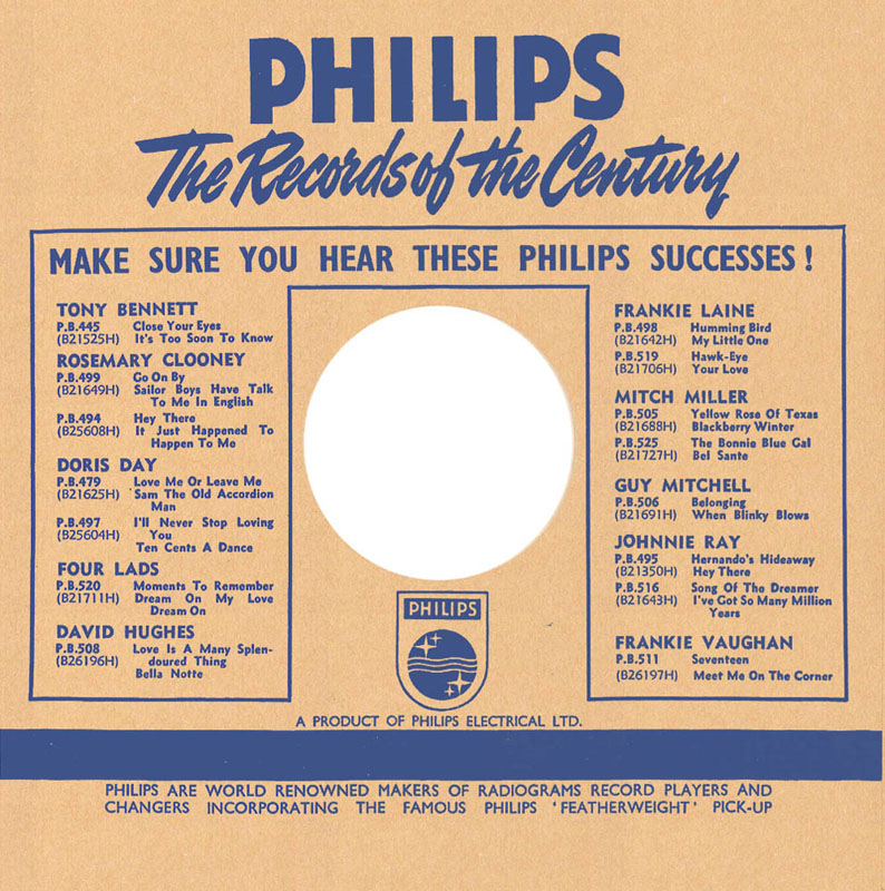 Philips, 78 RPM 10 INCH, 5 PACK