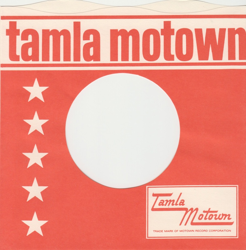 Tamla Motown - Orange On Cream - Wavy Top sleeve image